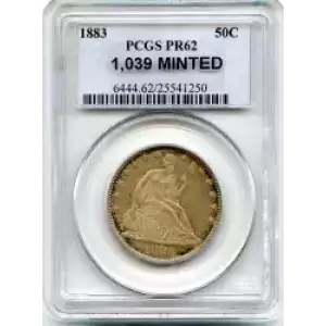 Half Dollars---Liberty Seated 1839-1891 -Silver- 0.5 Dollar (3)