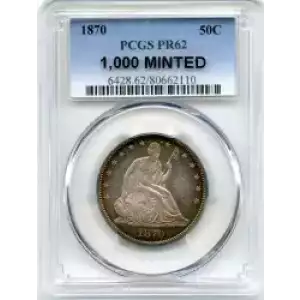 Half Dollars---Liberty Seated 1839-1891 -Silver- 0.5 Dollar (3)