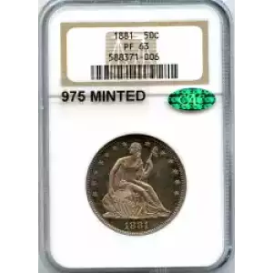 Half Dollars---Liberty Seated 1839-1891 -Silver- 0.5 Dollar (3)