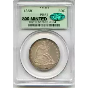 Half Dollars---Liberty Seated 1839-1891 -Silver- 0.5 Dollar (3)