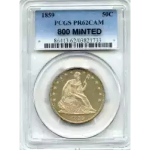 Half Dollars---Liberty Seated 1839-1891 -Silver- 0.5 Dollar (3)