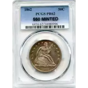 Half Dollars---Liberty Seated 1839-1891 -Silver- 0.5 Dollar (3)