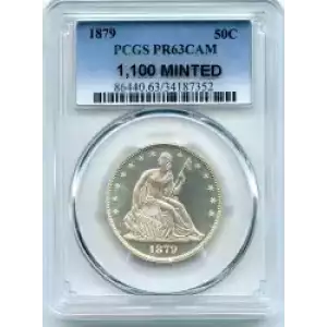 Half Dollars---Liberty Seated 1839-1891 -Silver- 0.5 Dollar (3)