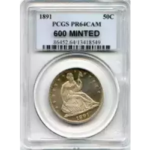 Half Dollars---Liberty Seated 1839-1891 -Silver- 0.5 Dollar (3)