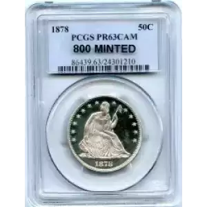 Half Dollars---Liberty Seated 1839-1891 -Silver- 0.5 Dollar (3)