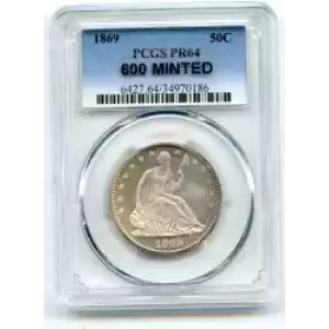 Half Dollars---Liberty Seated 1839-1891 -Silver- 0.5 Dollar (3)