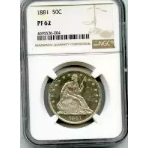 Half Dollars---Liberty Seated 1839-1891 -Silver- 0.5 Dollar (3)