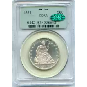 Half Dollars---Liberty Seated 1839-1891 -Silver- 0.5 Dollar (3)