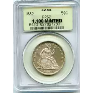 Half Dollars---Liberty Seated 1839-1891 -Silver- 0.5 Dollar (3)