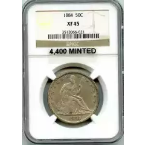 Half Dollars---Liberty Seated 1839-1891 -Silver- 0.5 Dollar (3)