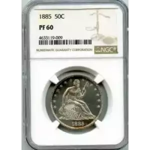 Half Dollars---Liberty Seated 1839-1891 -Silver- 0.5 Dollar (3)