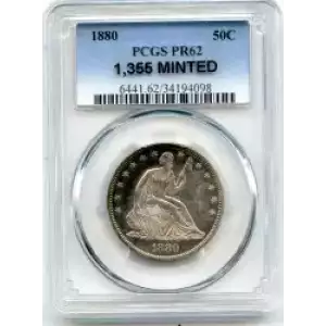 Half Dollars---Liberty Seated 1839-1891 -Silver- 0.5 Dollar (3)