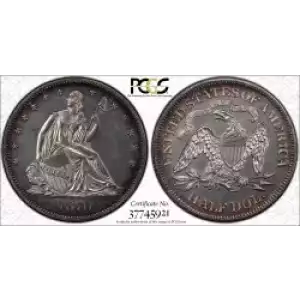 Half Dollars---Liberty Seated 1839-1891 -Silver- 0.5 Dollar (3)