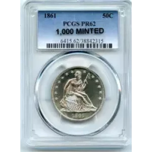 Half Dollars---Liberty Seated 1839-1891 -Silver- 0.5 Dollar (3)