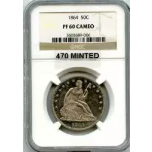 Half Dollars---Liberty Seated 1839-1891 -Silver- 0.5 Dollar (3)