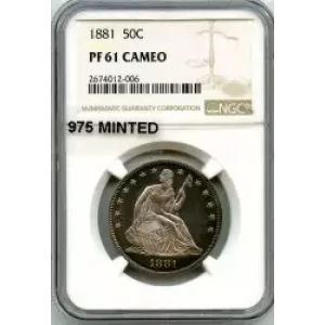 Half Dollars---Liberty Seated 1839-1891 -Silver- 0.5 Dollar (3)