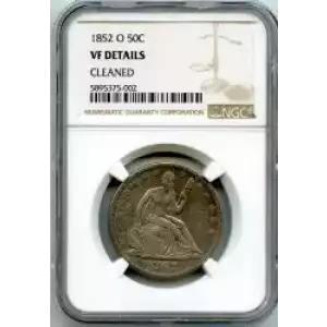 Half Dollars---Liberty Seated 1839-1891 -Silver- 0.5 Dollar (3)