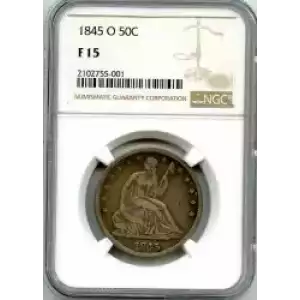 Half Dollars---Liberty Seated 1839-1891 -Silver- 0.5 Dollar (3)