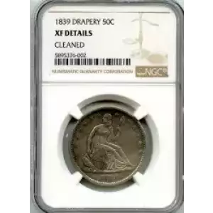 Half Dollars---Liberty Seated 1839-1891 -Silver- 0.5 Dollar (3)