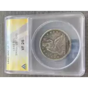 Half Dollars---Liberty Seated 1839-1891 -Silver- 0.5 Dollar (3)