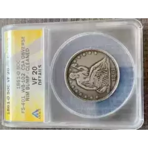 Half Dollars---Liberty Seated 1839-1891 -Silver- 0.5 Dollar (3)