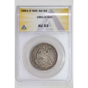Half Dollars---Liberty Seated 1839-1891 -Silver- 0.5 Dollar