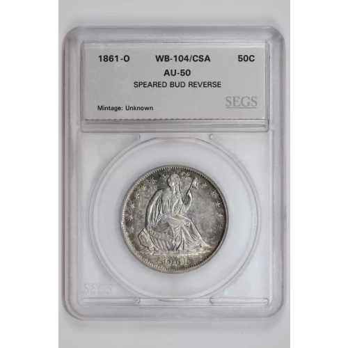 Half Dollars---Liberty Seated 1839-1891 -Silver- 0.5 Dollar