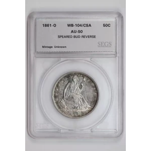 Half Dollars---Liberty Seated 1839-1891 -Silver- 0.5 Dollar