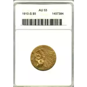 Half Eagles---Indian Head 1908-1929 -Gold- 5 Dollar (3)