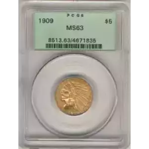 Half Eagles---Indian Head 1908-1929 -Gold- 5 Dollar (3)