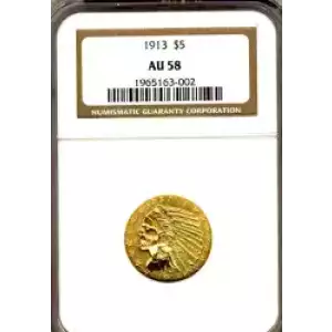 Half Eagles---Indian Head 1908-1929 -Gold- 5 Dollar (3)