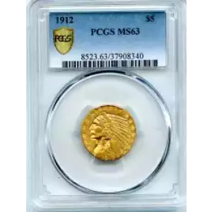 Half Eagles---Indian Head 1908-1929 -Gold- 5 Dollar (3)