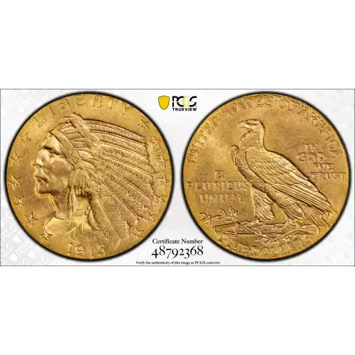 Half Eagles---Indian Head 1908-1929 -Gold- 5 Dollar (2)