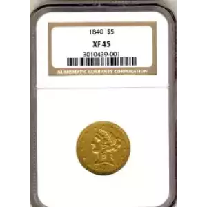 Half Eagles---Liberty Head 1839-1908 -Gold- 5 Dollar (3)