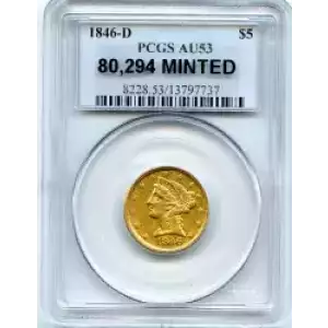 Half Eagles---Liberty Head 1839-1908 -Gold- 5 Dollar (3)