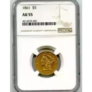 Half Eagles---Liberty Head 1839-1908 -Gold- 5 Dollar (3)