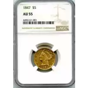 Half Eagles---Liberty Head 1839-1908 -Gold- 5 Dollar (3)