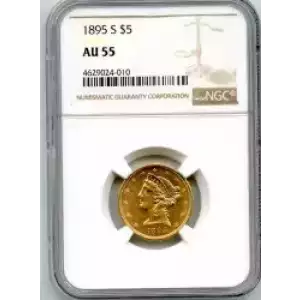 Half Eagles---Liberty Head 1839-1908 -Gold- 5 Dollar (3)