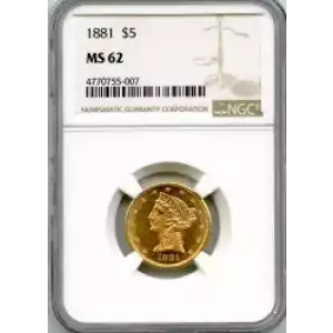 Half Eagles---Liberty Head 1839-1908 -Gold- 5 Dollar (3)