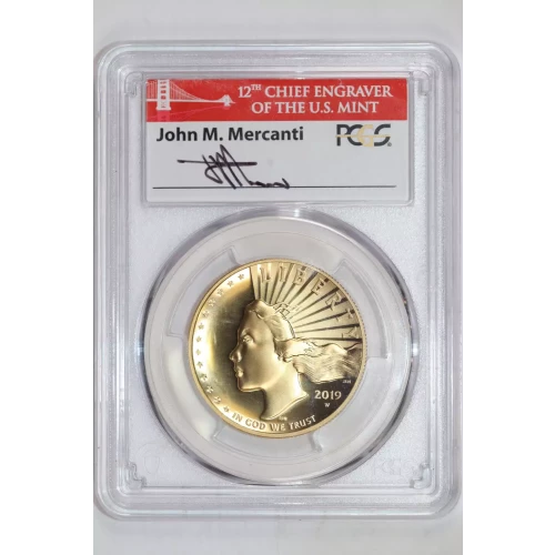 High Relief $100 Gold