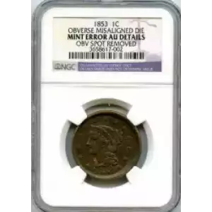 Large Cents - Braided Hair Cent (1839-1857) (3)