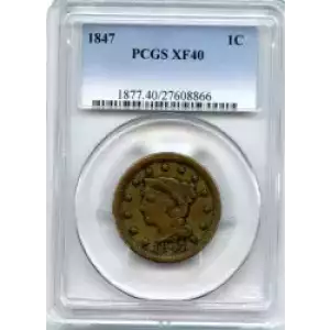 Large Cents - Braided Hair Cent (1839-1857) (3)