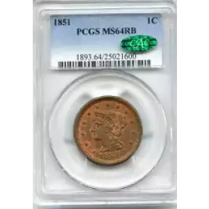 Large Cents - Braided Hair Cent (1839-1857) (3)