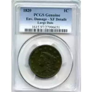 Large Cents-Coronet Head 1816-1839 (3)