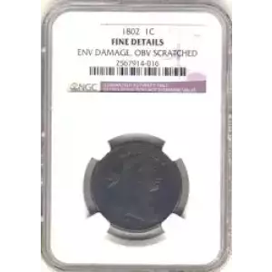 Large Cents---Draped Bust 1796-1807 -Copper- 1 Cent (3)