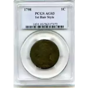 Large Cents---Draped Bust 1796-1807 -Copper- 1 Cent (3)