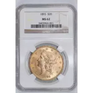 LIBERIA Gold 20 DOLLARS