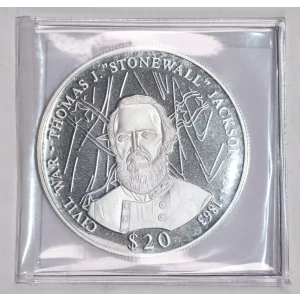 LIBERIA Silver 20 DOLLARS