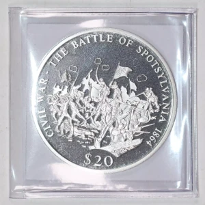 LIBERIA Silver 20 DOLLARS