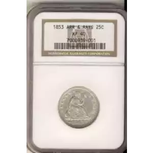 Liberty Seated Quarter Dollar (3)